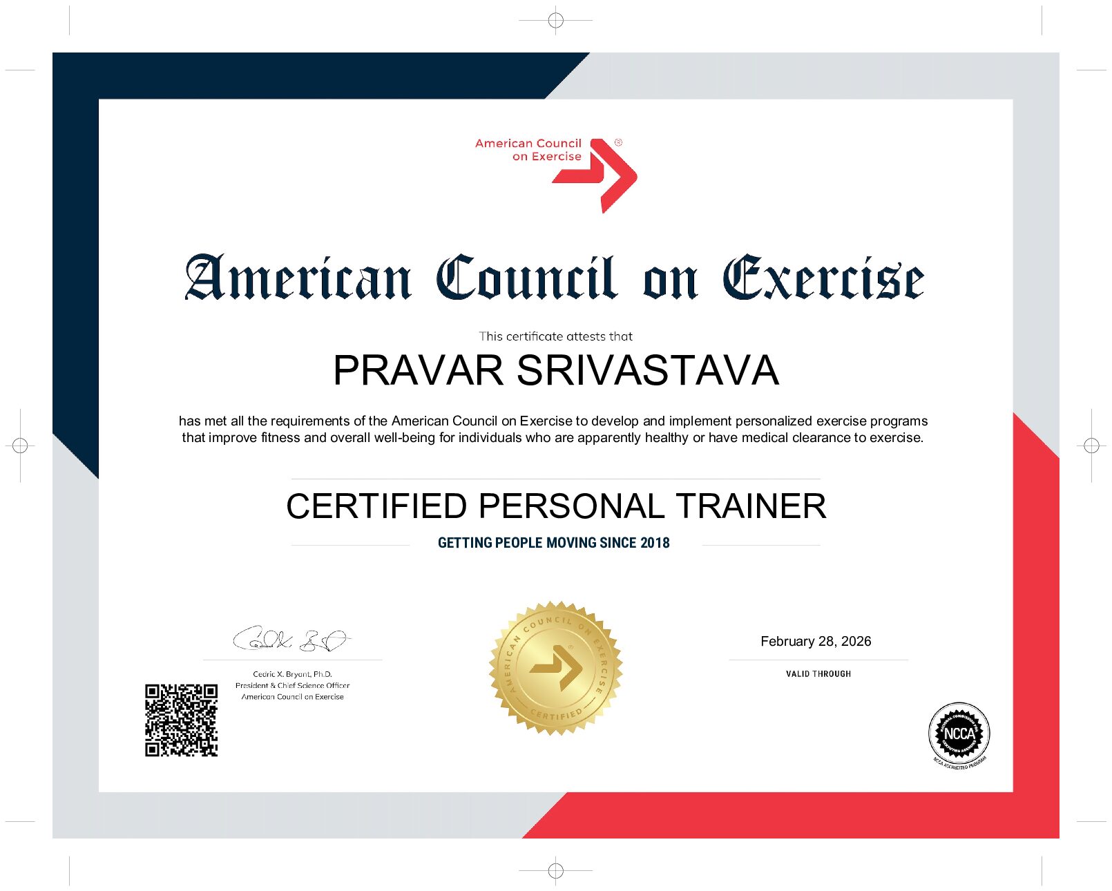 Certificate #1