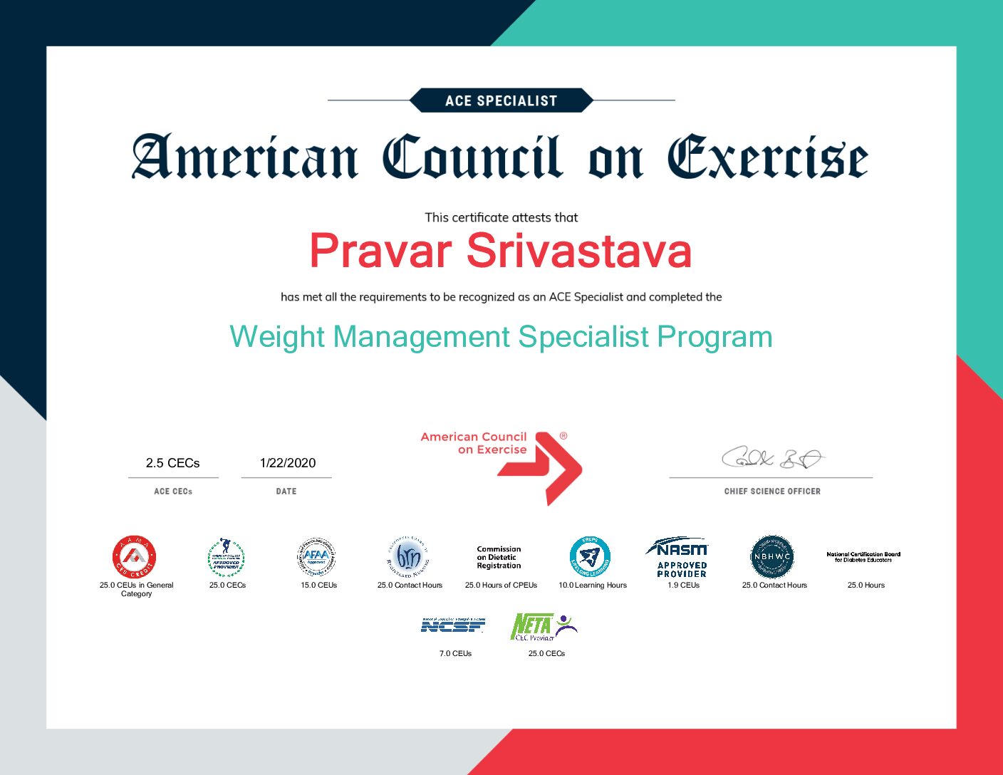 Certificate #4